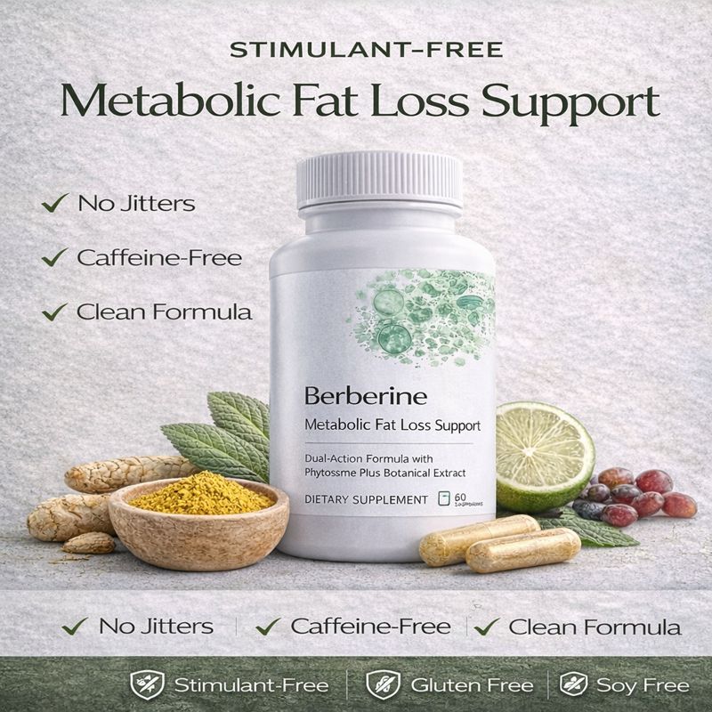 Berberine Metabolic Fat Loss Support